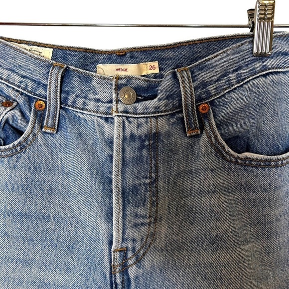 Levi's Wedgie Icon Fit Jeans Shut Up - Picture 8 of 13